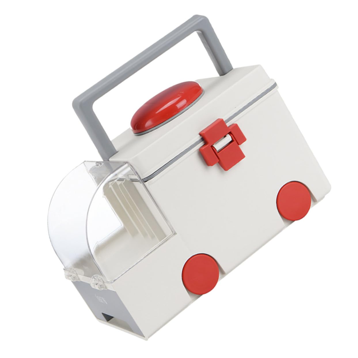 Ipetboom Caja Organizadora Médica Hogar Gran Capacidad, Almacenamiento Ordenado de Medicamentos en Plástico Resistente para Viajes y Deportes