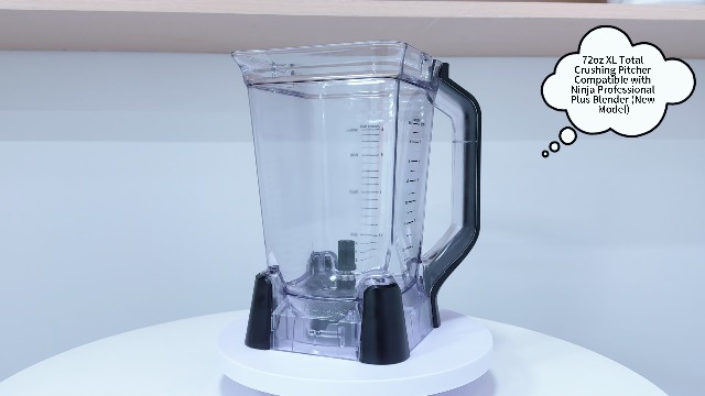 Recipiente de reemplazo BN751 compatible con licuadora Ninja miniatura 7