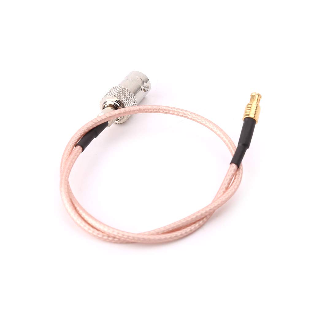 Fivekim Women's Silver Bnc To Mcx Male Rg316 Pigtail Cable 30Cm Rf Coaxial Cables Connectors And Terminals Rose Gold & & Gold