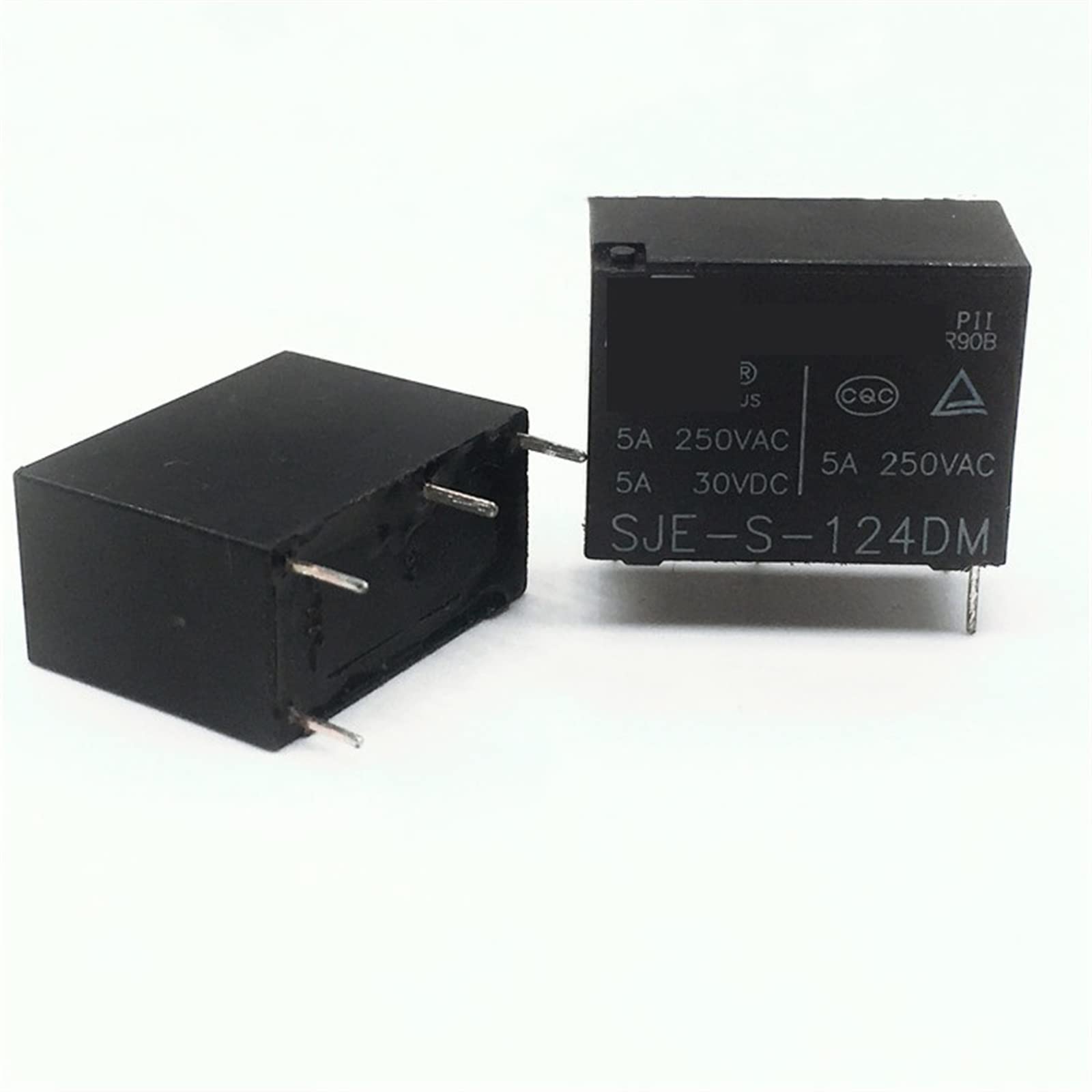 AERBNYEQP 10PCS Relay SJE-S-112LMH SJE-S-112LMH-12VDC SJE S 112LMH Alternative HF33F-012-HSL3 4PIN