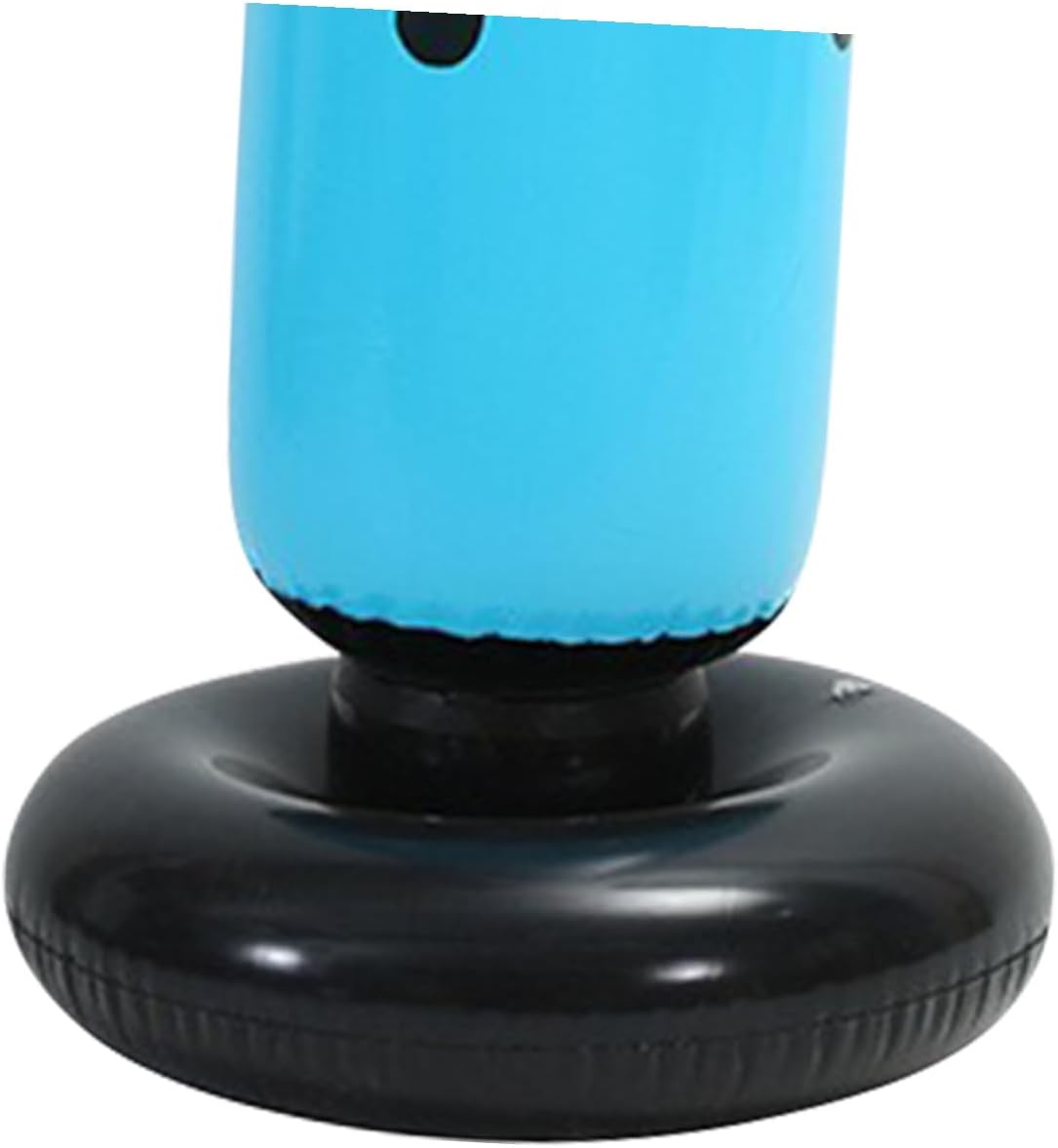 Kisangel Inflatable Boxing Bag Tumbler Training Punching Bag Stable Fitness Equipment for Adults for Home Workout