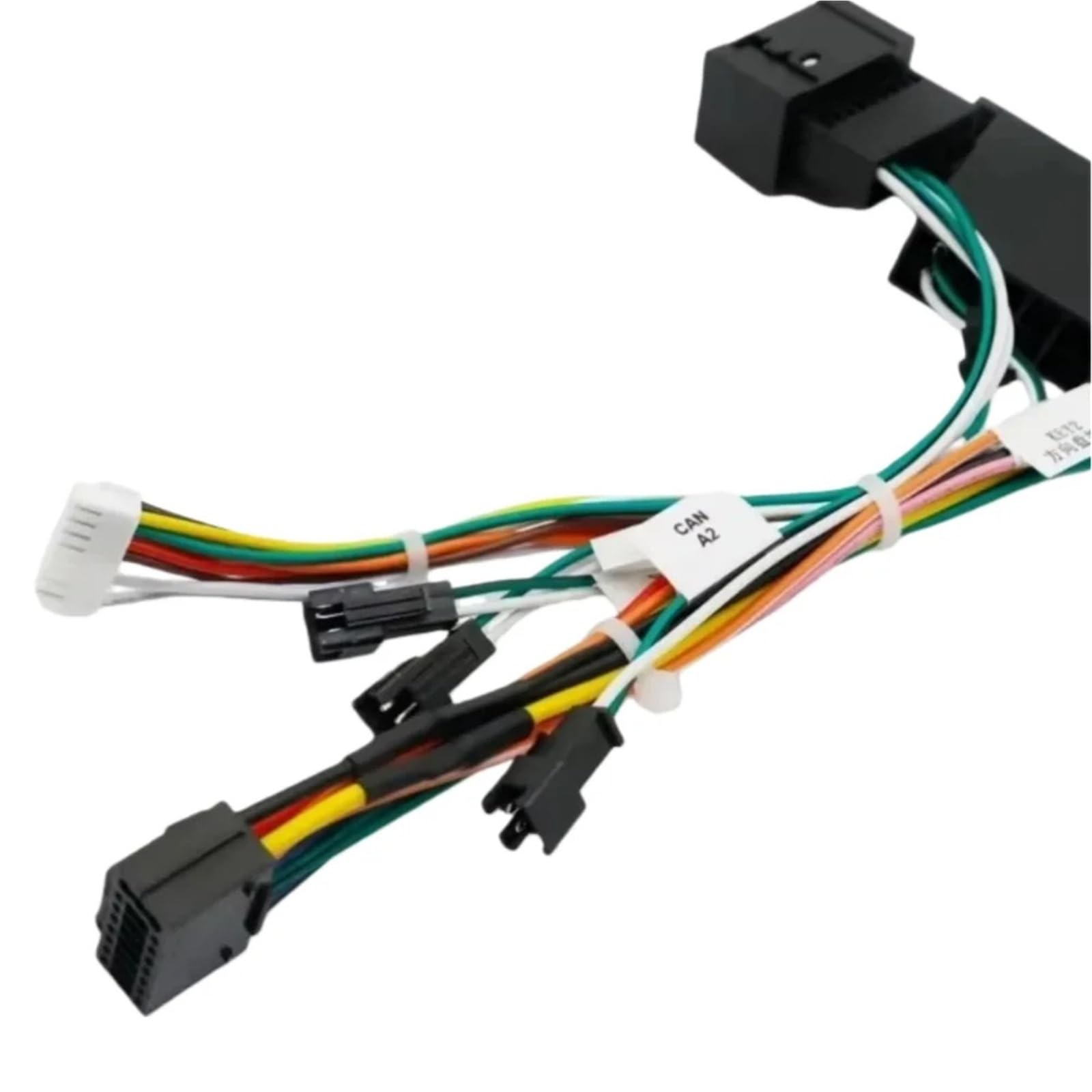 Radioblende Autoradio-Rahmen, 16-poliger Audio-Kabelbaum-Adapter Mit Canbus-Box, Stereo-Installation Für Benz W209 (2002–2006)/W203 2001–2004 Autoradio Einbaurahmen