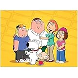 Family Guy Peter, Lois, Chris, Meg, Stewie and Brian Smiling 8 x 10 Inch Photo