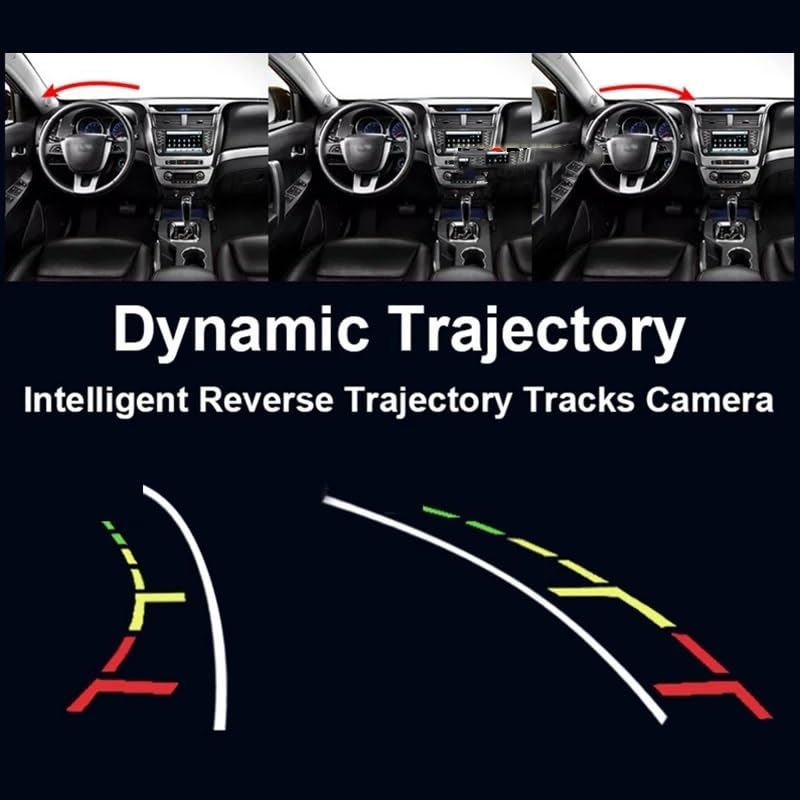 Caméra recul voiture à trajectoire dynamique automatique et 8 LED infrarouges - 3
