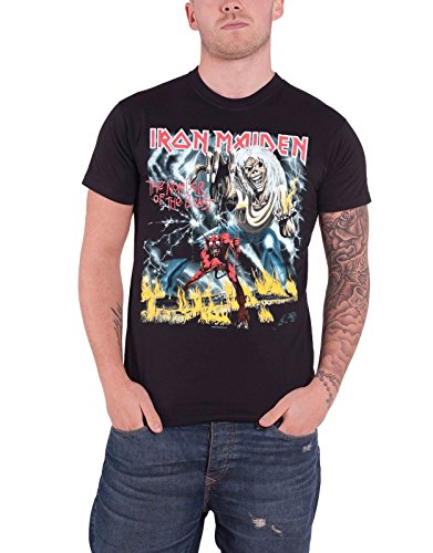 Iron Maiden - Eddie Number Of The Beast Débardeur Officiel - Rock Metal Pour Hommes Et Femmes