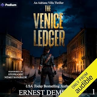 The Venice Ledger: An Adriana Villa Thriller cover art