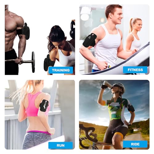 Image of Multifunctional Outdoor Sports Armband Running Sport Armband with Key Holder and Earphone Hole Sweatproof Running Armbag Holder Compatible with iPhone X /8 Plus /7 /6S / Galaxy S9 /S8 Plus