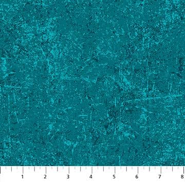 Beautiful, Peacock, Teal Blender, Fabric, Pearl Finish, Glisten, Northcott, P10091-63, by The Yard