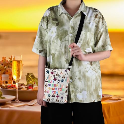 WCGXKO Musical Lover Gift Musical Character Zipper Pouch Makeup Bag (SLEEP HA XK)4