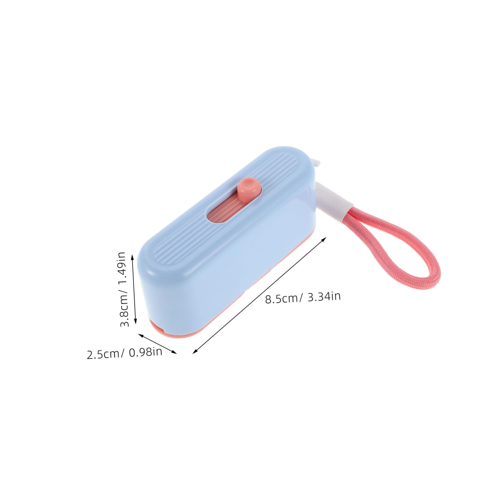 PACKOVE Portable Mini Holder with Smart Ejection System for Convenient Oral Care Fits Pockets for Travel and Outdoor Activities