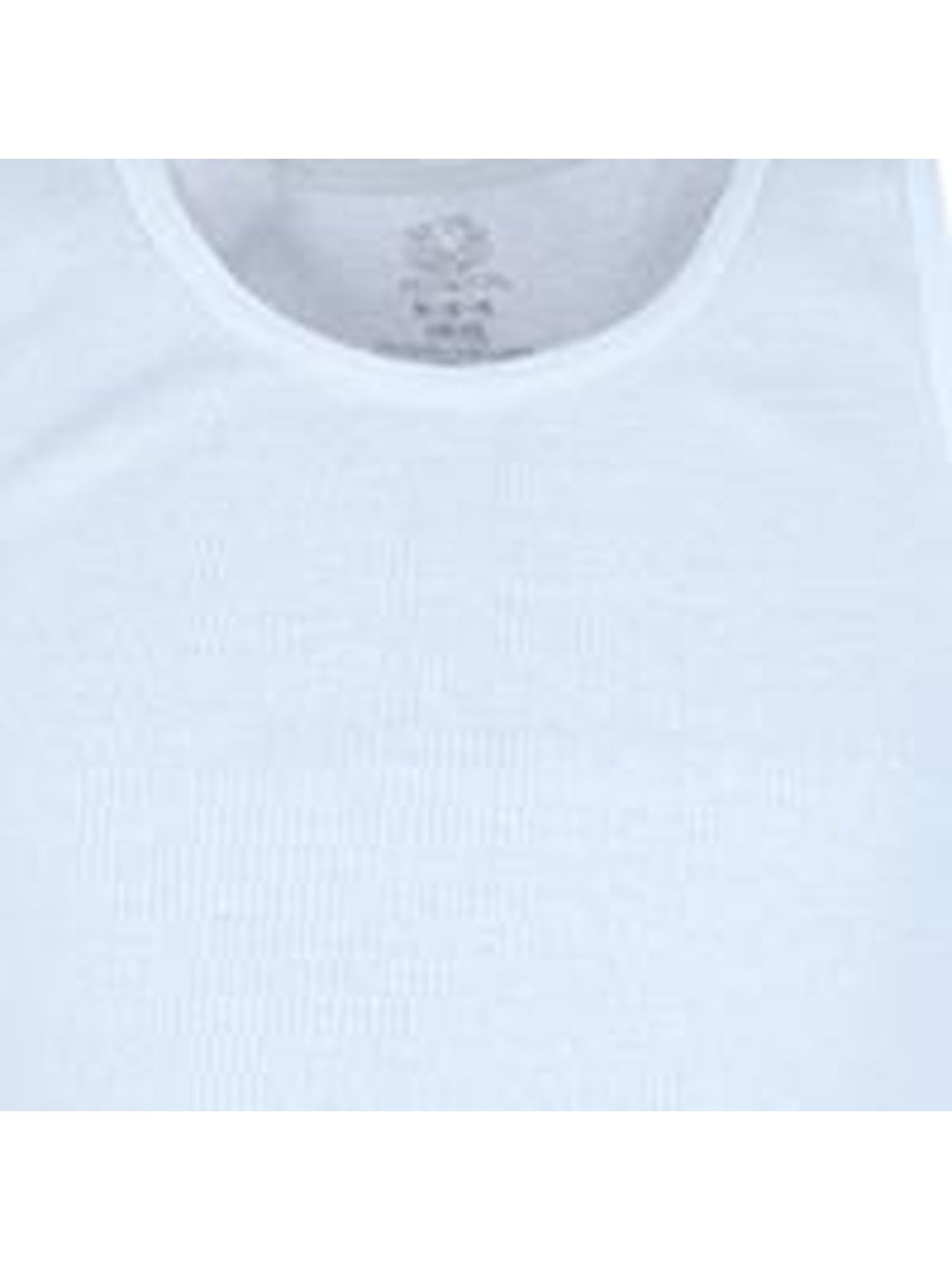Fruit of the Loom Boys White Tank Top A-Shirts 5 Pack, XL, White