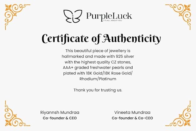 PurpleLuck Minissha Sterling Silver Rose Gold Bracelet