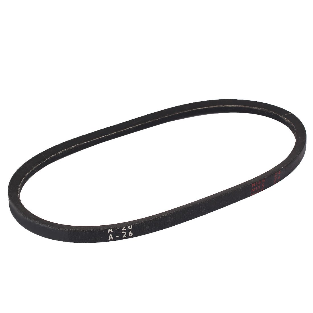 Courroie Trapézoïdale A26 – Pour Tondeuse à Gazon/tracteur, 26 Pouces X 1/2 Pouce, Noir, Caoutchouc Renforcé