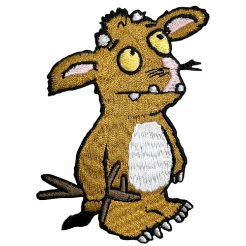 Pawprint Family | The Gruffalo's Child Character Sew on Patch | Julia Donaldson and Axel Scheffler's The Gruffalo's Child Official Merchandise