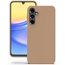 YATWIN Silicone Back Case for Samsung Galaxy A15, Soft-Touch Phone Back Cover for Samsung Galaxy A15-Milk Tee, Light Brown gallery image