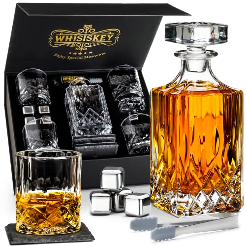 LIITON Set da whisky in cristallo di lusso