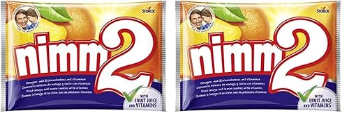 nimm2 Bonbons – 1 x 1000g Großpackung – Gefüllte Bonbons mit Fruchtsaft und Vitaminen (Packung mit 2) nimm2 Bonbons – 1 x 1000g Großpackung – Gefüllte Bonbons mit Fruchtsaft und Vitaminen (Packung mit 2)