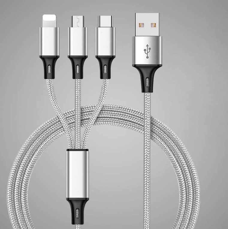 BUFONA Mobile Data Cable Multiple Pin Charging Cable Pad Fast Charging cable For Adapter Super Fast Charging 3IN1 Multiple Pin Charging Cable Magic Charger Charging Pad 1.3 m Micro USB Cable (B0B3DQC5GV) Amazon Price History, Amazon Price Tracker