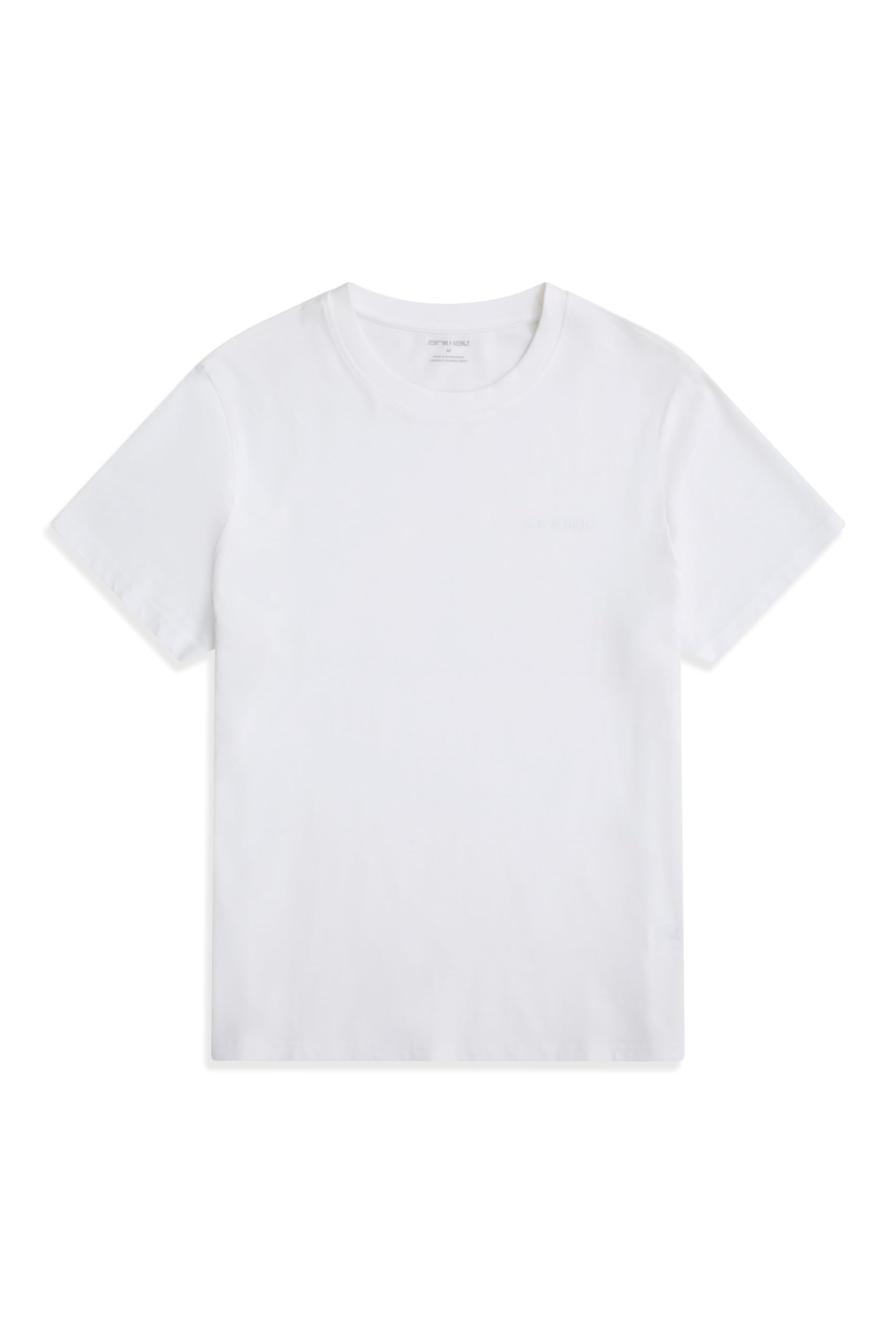 Animal Icon Men's Slim Fit Tee - Lightweight Cotton Shirt, Casual Wear - Spring, Summer, Walking, Hiking & Outdoors White M