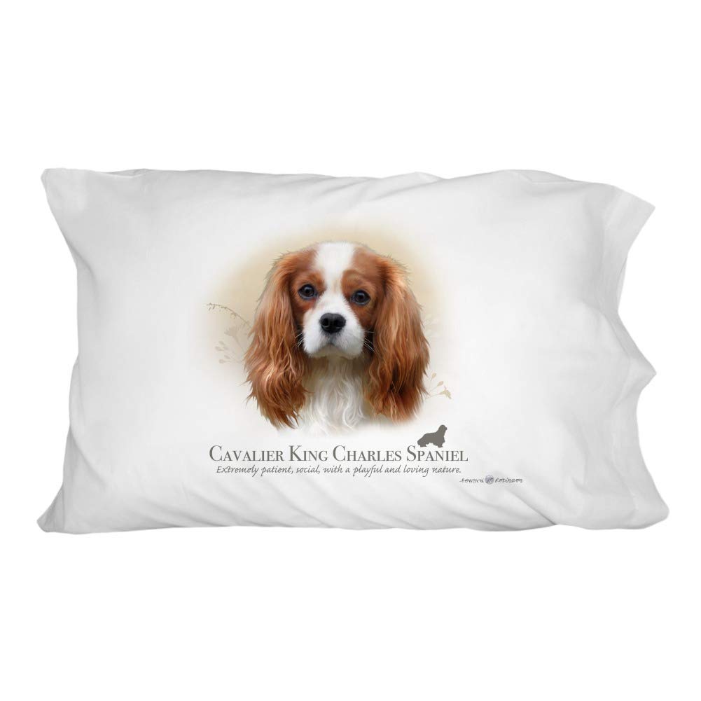 GRAPHICS & MORE Cavalier King Charles Spaniel Dog Breed Novelty Bedding Pillowcase