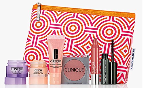 Clinique 2017 Gift set bag 7 piece Jonathan Adler Special Edition