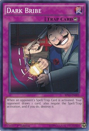 Amazon.com: YU-GI-OH! - Dark Bribe (BP03-EN202) - Battle Pack 3: Monster  League - 1st Edition