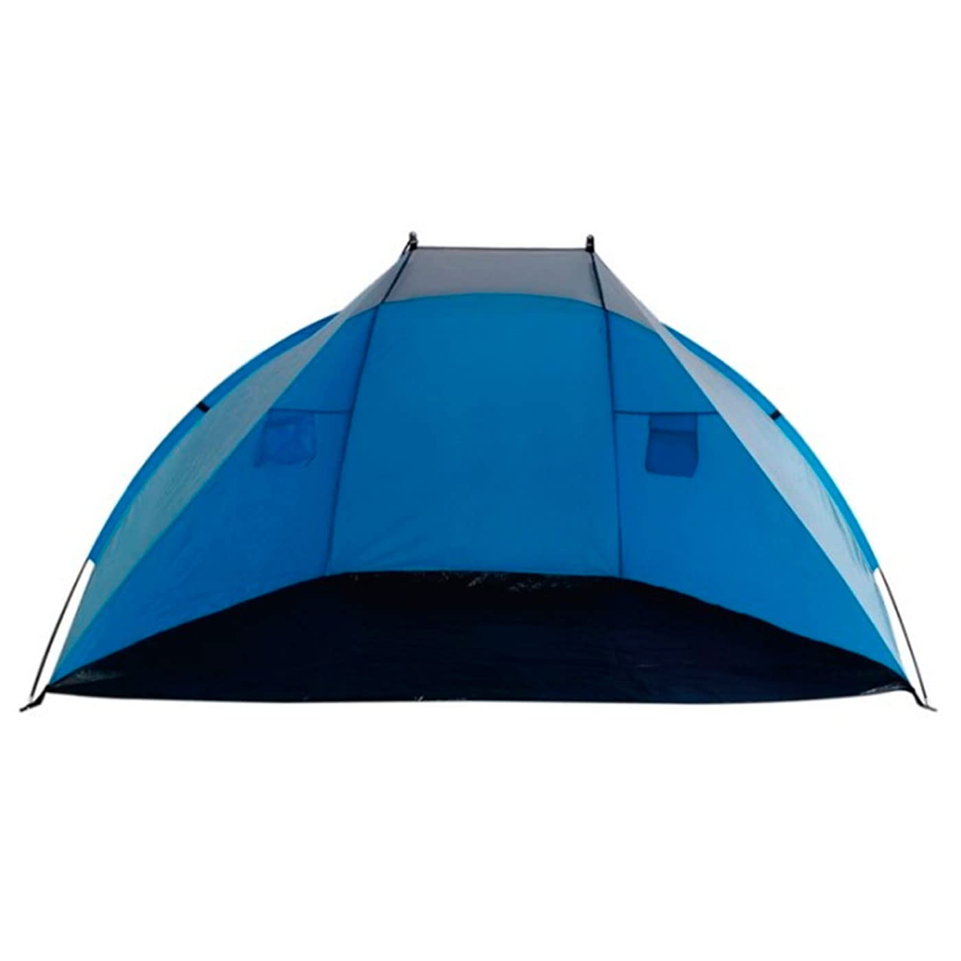 Tradineur - Tienda de Playa Plegable, Tienda de campaña, protección Solar, Ultraligera, fácil Montaje, Camping, 240 x 120 x 120 cm, Color Aleatorio