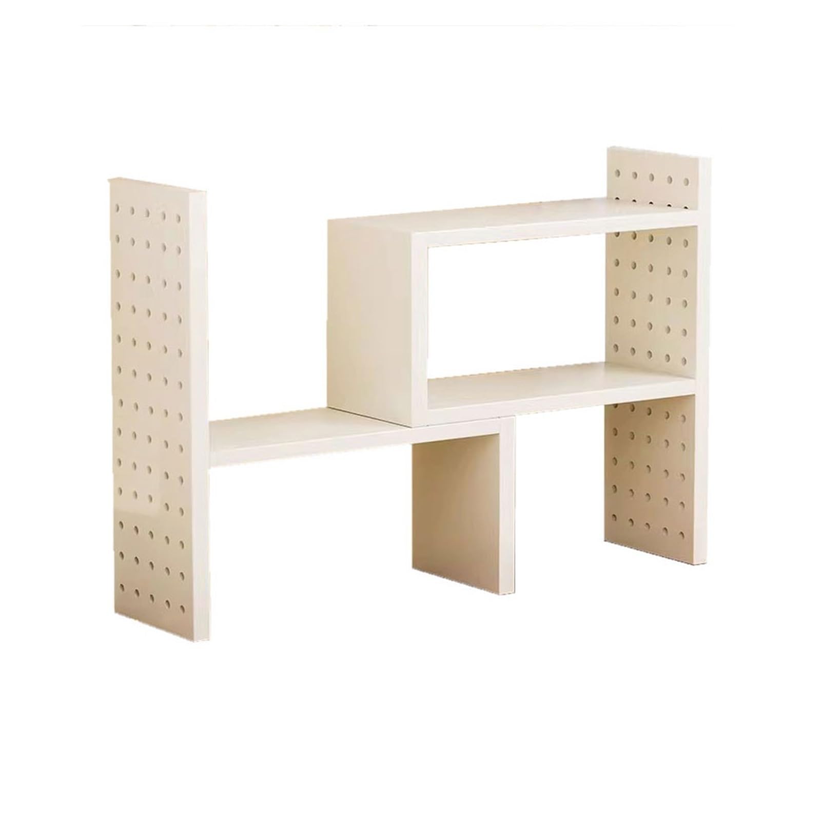Zhaoj24-05 Bookcase Creativity Expandable Bookshelf Desktop Adjustable Home Minimalism Organizer Rack