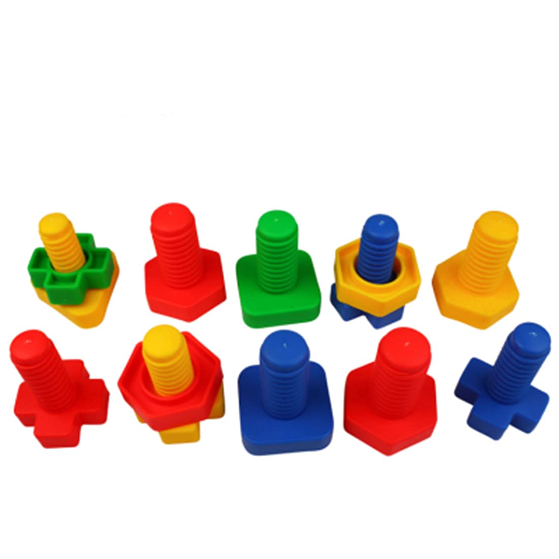 Buy SANISHTH NutBolt Blocks Set Educational Construction Toy Puzzles