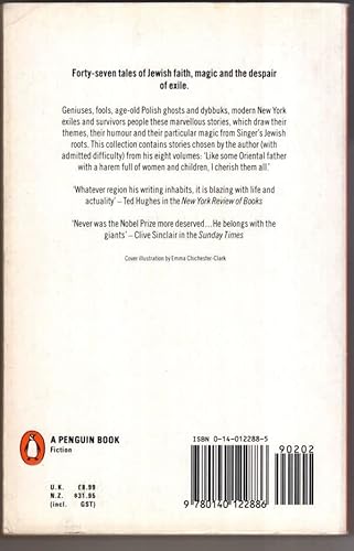 Collecter Stories of Bashevis Singer (Spanish E... 0140122885 Book Cover