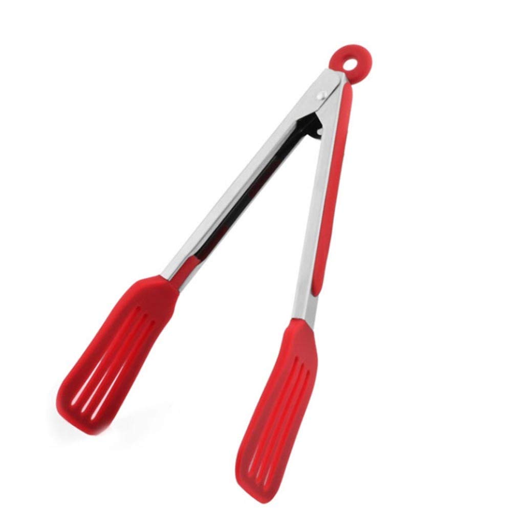 DOWNER Pinze da Cucina, pinze for Pane in Silicone Antiscivolo, pinze Resistenti al Calore for Cottura, pinze for Pasticceria, pinze for Barbecue, Utensili da Cucina, Utensili da Cucina