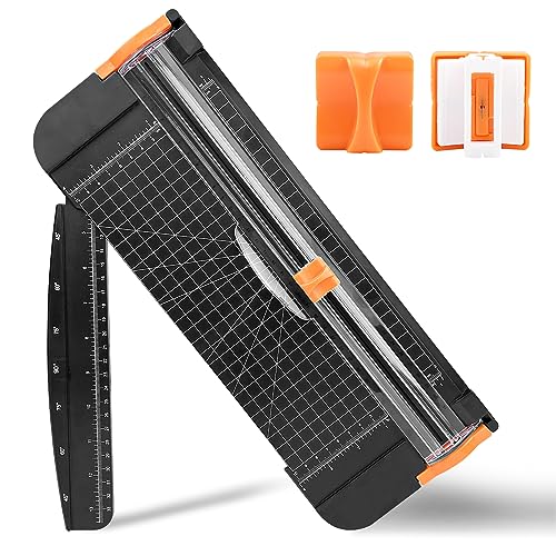 4-in-1 Papierschneider Mit Falzfunktion - Für Fotos, Karton & Scrapbooking 35,5cm Schneidbreite