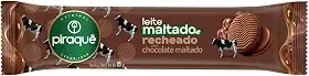 Biscoito Leite Maltado Recheio Chocolate Maltado Piraquê Pacote 85g