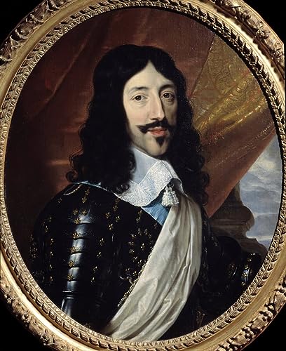 Tableau Louis XIII par Philippe de Champaigne - Impression Vintage 60x90cm