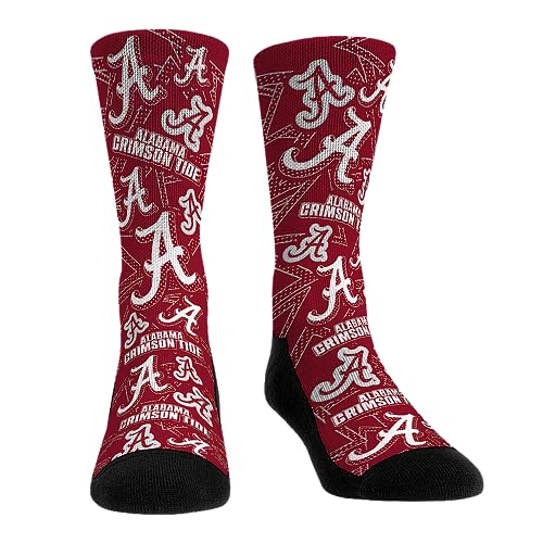 Rock 'Em NCAA Alabama - Microdot All-Over Socks