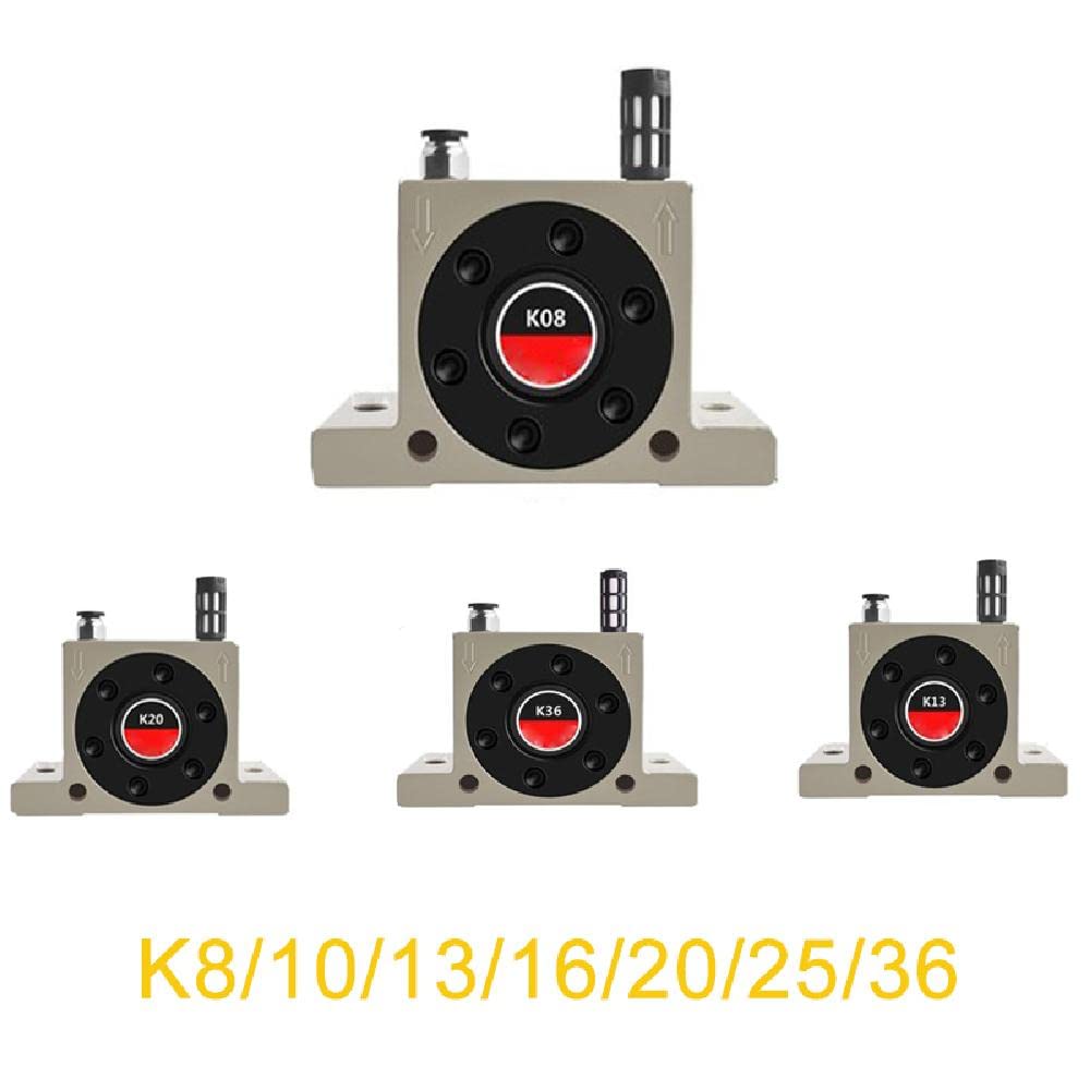 Vibromasseur pneumatique industriel à turbine K8 pour vibrateur pneumatique industriel type boule d'oscillateur