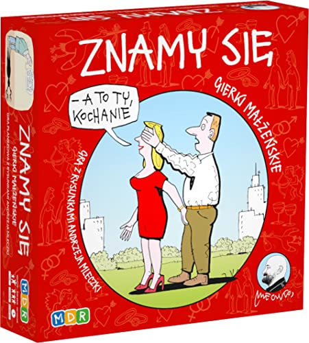 Znamy Sie Gierki Malzenskie Gra Towarzyska Imprezowa Prezent Po Polsku Polish Board Game, Red