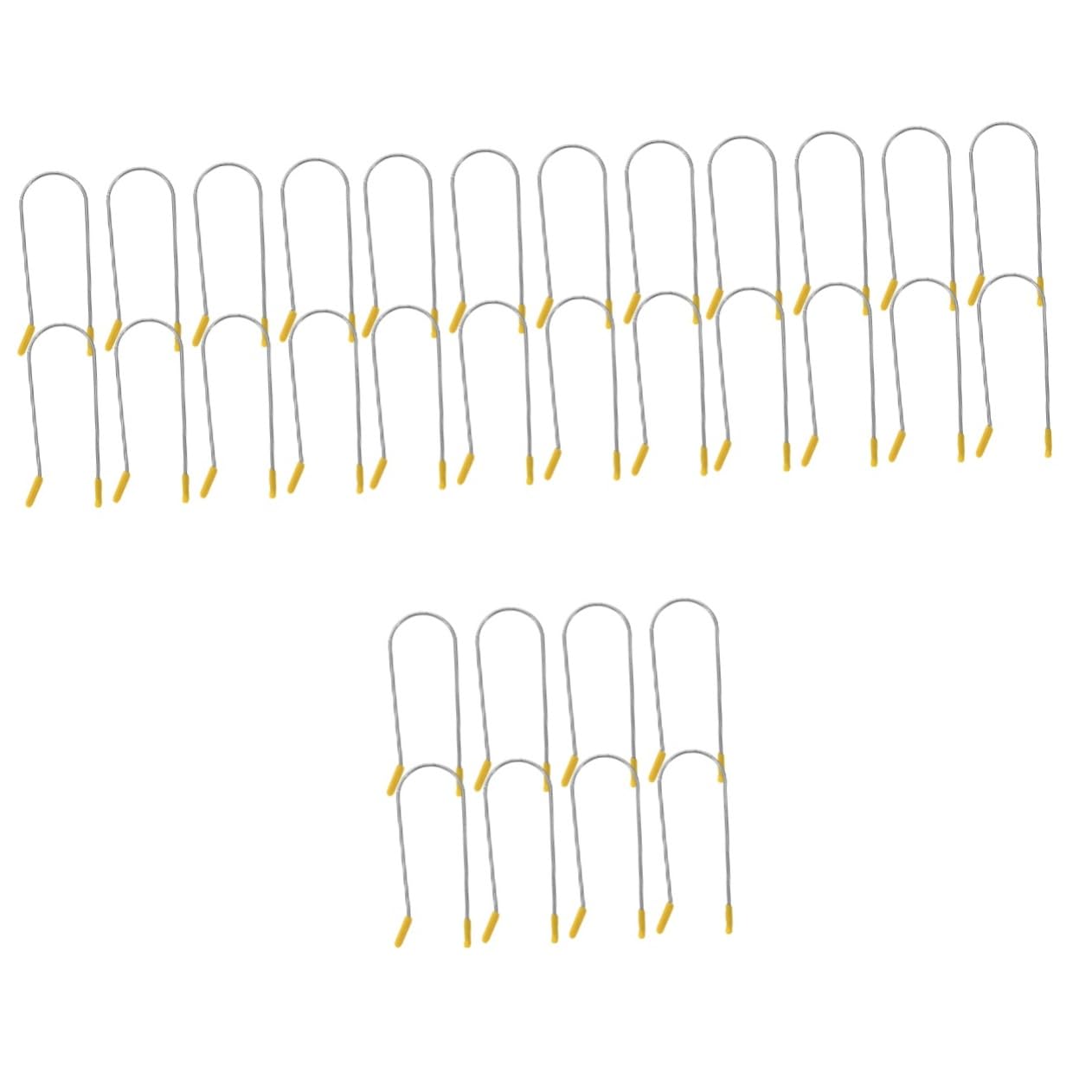 Healeved 64piezas Clips De Reemplazo Para Bigudíes Calientes De Compatible Rodillos Térmicos Accesorios Para Estilo De Cabello Casa y Salón Diseño Resistente y Cómodo Para Rizar Sin