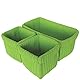 Laroom 13316 – Set 3 Körbe, Grün