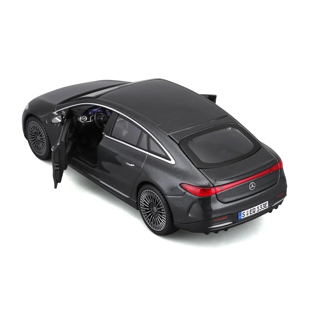 Maisto Mercedes EQS, Grau 1:24 Modello Ridotto di Auto, M32902GR