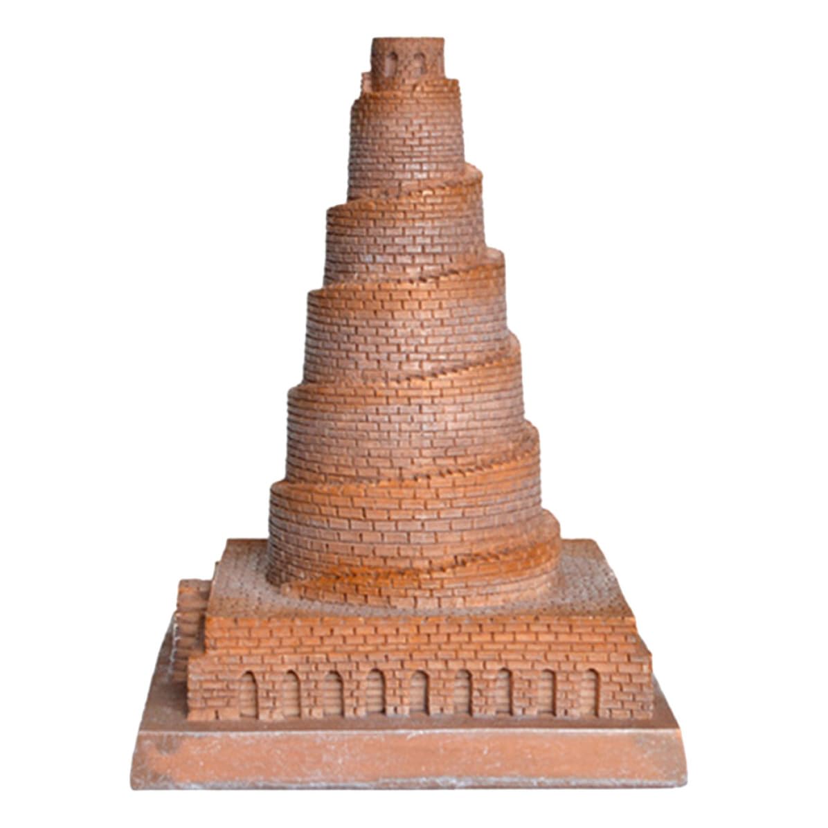 Torre de Babel decorativa de resina: solucione la falta de estilo en su oficina de forma ligera