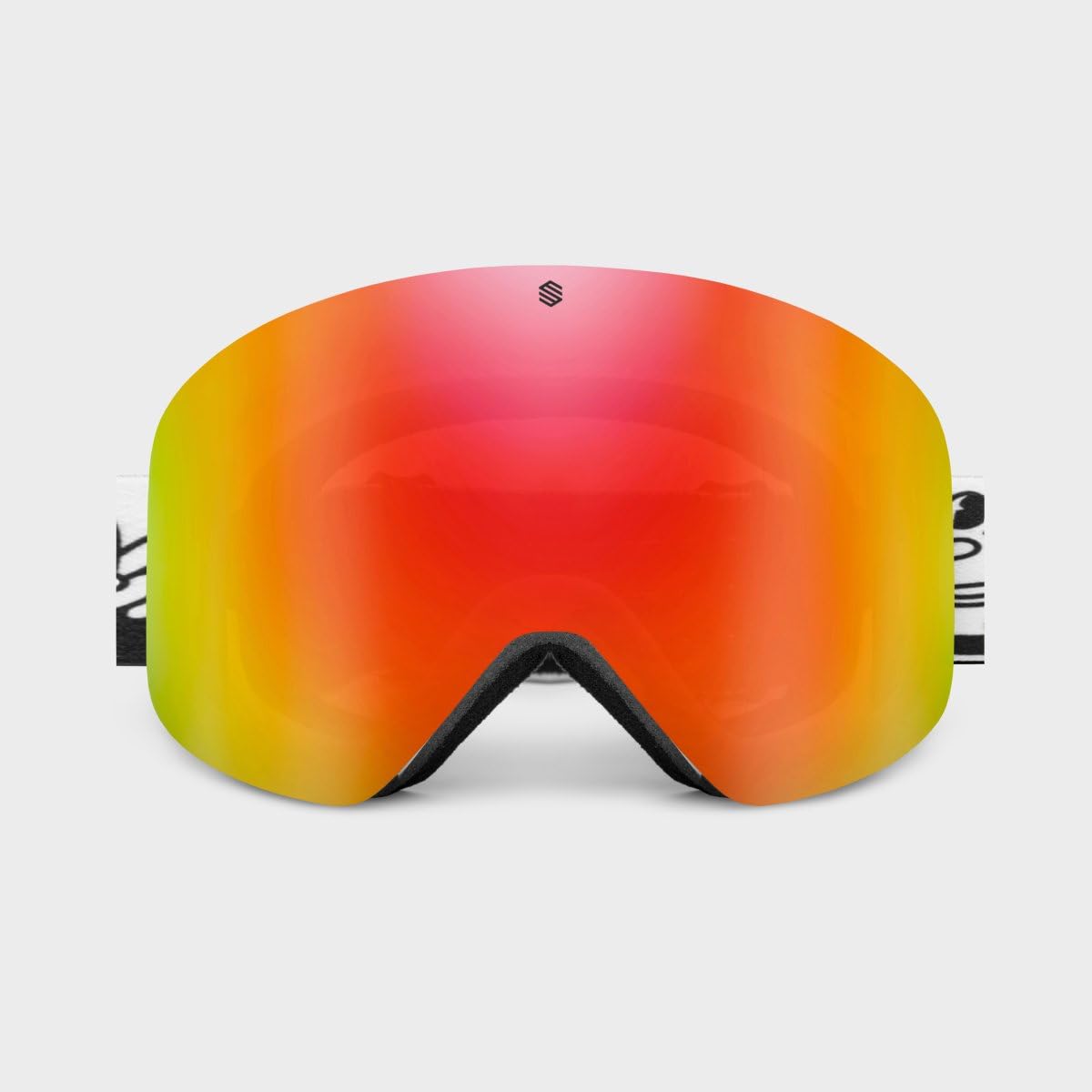 SIROKO - Snowboard- und Skibrillen für Kinder GX SnowmanRot