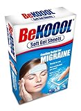 Be Koool Cooling Relief for Migraine Soft Gel Sheets 4 Each