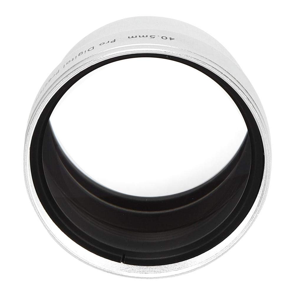 Alliage d'aluminium 40,5 mm Grossissement 2X Téléconvertisseur Universel Téléphoto avec Sacoche pour Tous Les objectifs de caméra à diamètre d'ouverture de 46 mm