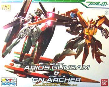 Arios Gundam + GN Archer HG 1/144 Clear color ver. Gunpla Expo limited