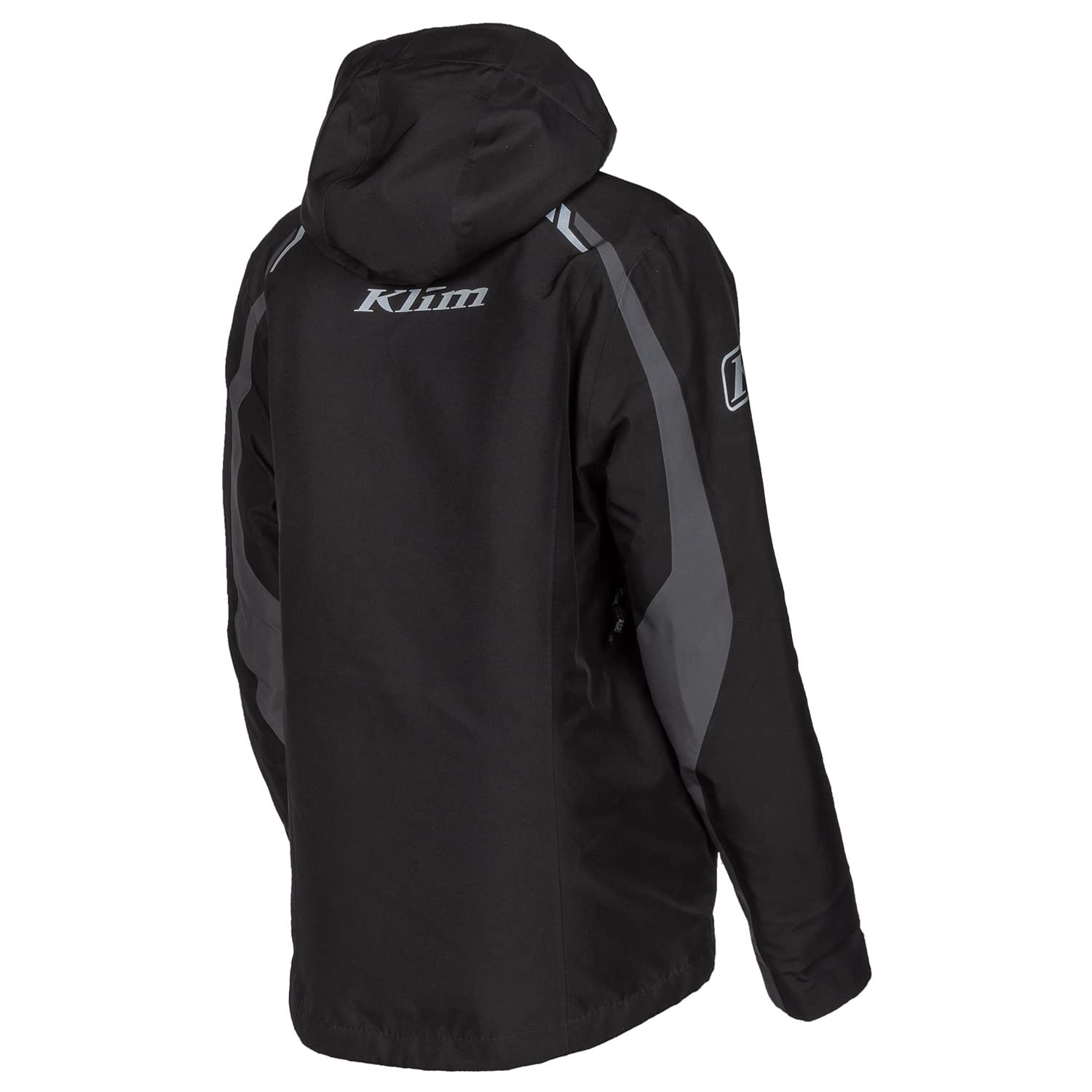 KLIM Women's Flare Jacket Ascent Float System Gore-Tex Winter Snowmobile Jacket - Size Small - Black - Asphalt