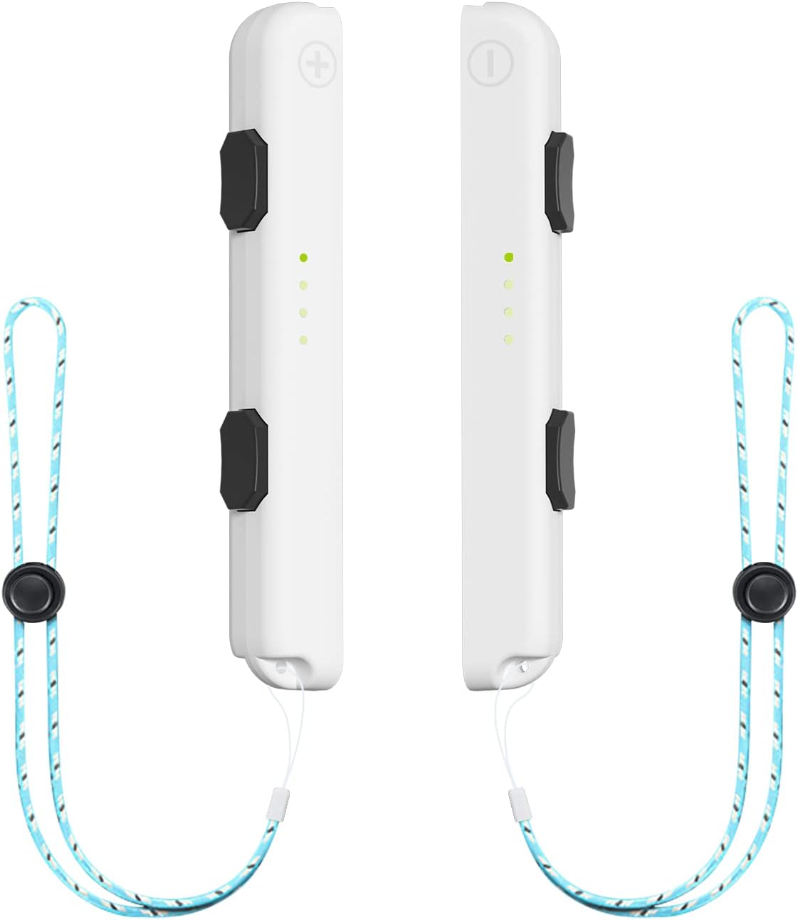Joycon Straps,Replacement for Switch Joycon Strap,Adjustable Joycon Wrist Strap 2 Pack (White