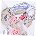AMUSLESUR Rhinestone Party Face Decoration Alloy Fashion Headband Mask for Women Evening Event Accessory Random Color