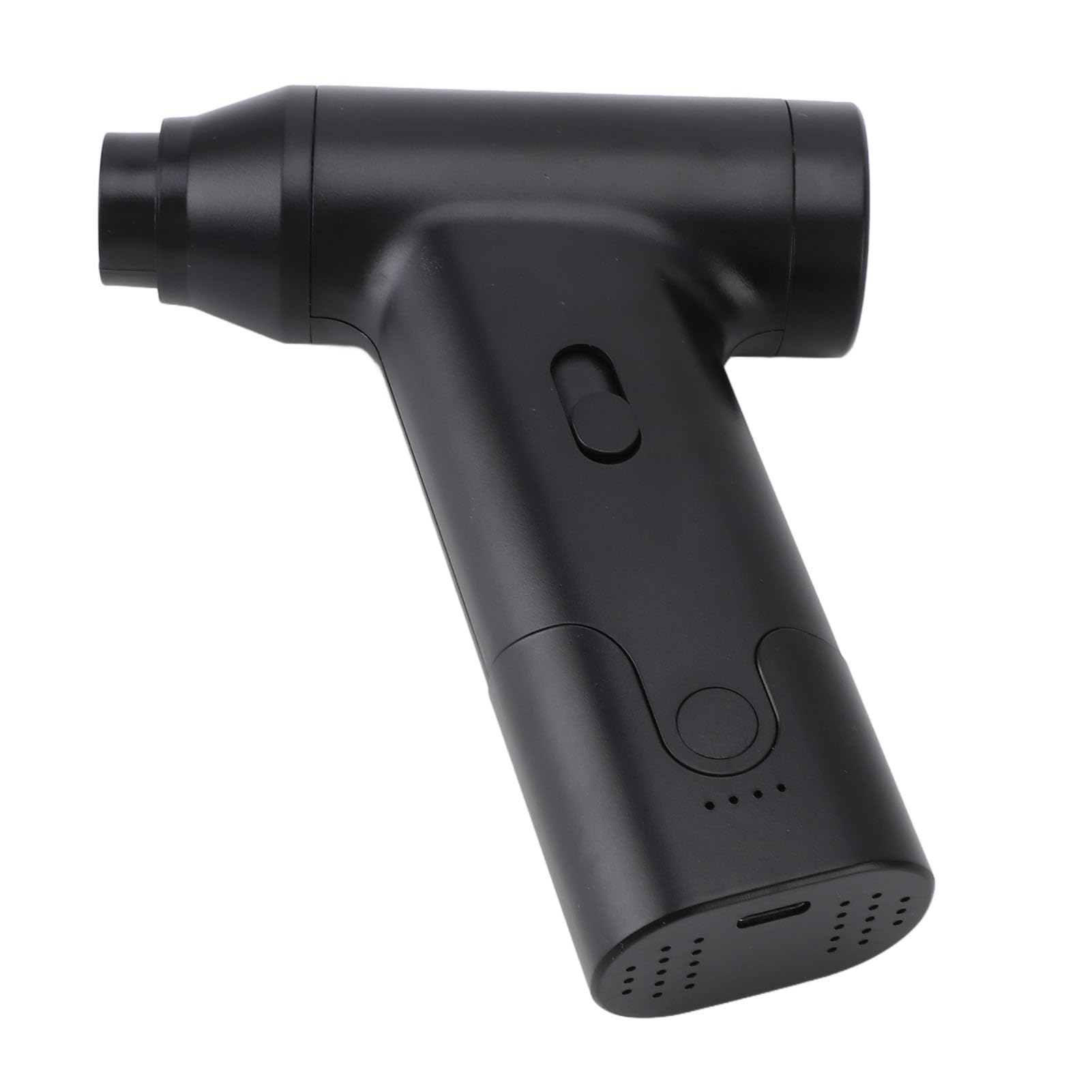 Plumero de Aire Comprimido, Soplador de Aire Inalámbrico Recargable Ajustable de Velocidad Continua con 6 Conectores, Ideal para Limpiar Teclados, Cámaras de PC, Camas de, Aleación de