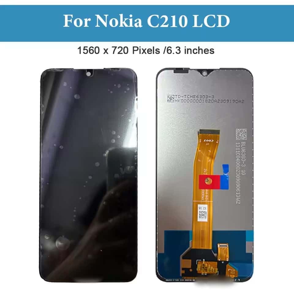 Écran tactile pour Nokia C210 de rechange YOOOKOOO bloc afficheur LCD noir - 2